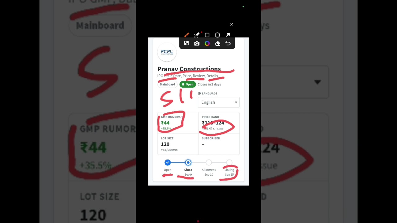 Pranav construction ipo gmp today | pranav construction ipo review | pranav construction apply avoid