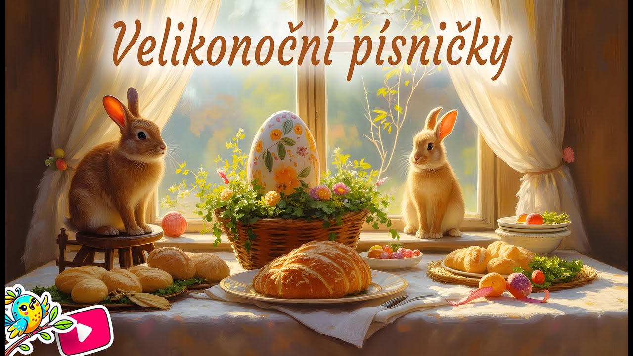 Velikonočn&iacute; p&iacute;sničky a tradice v obrazech př&iacute;rody a jara 🎶