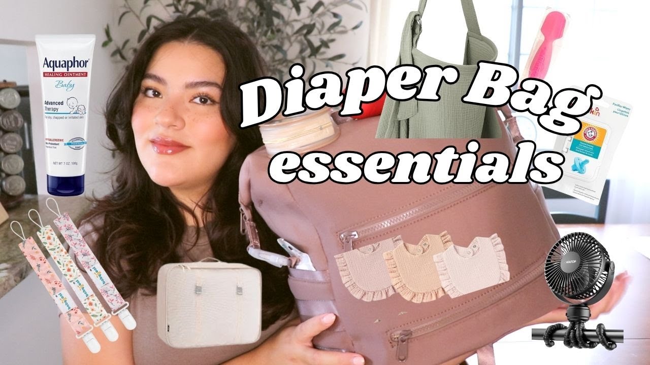 What’s in My Diaper Bag as a Mama of a 3-Month Old | What I Actually Use as a First-Time Mom! 🎒👶💕
