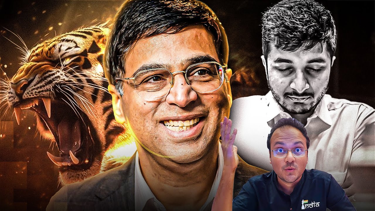 The Madras Tiger's roar! | Vishy Anand and Vidit Gujrathi | Tata Steel Chess India 2026 Blitz