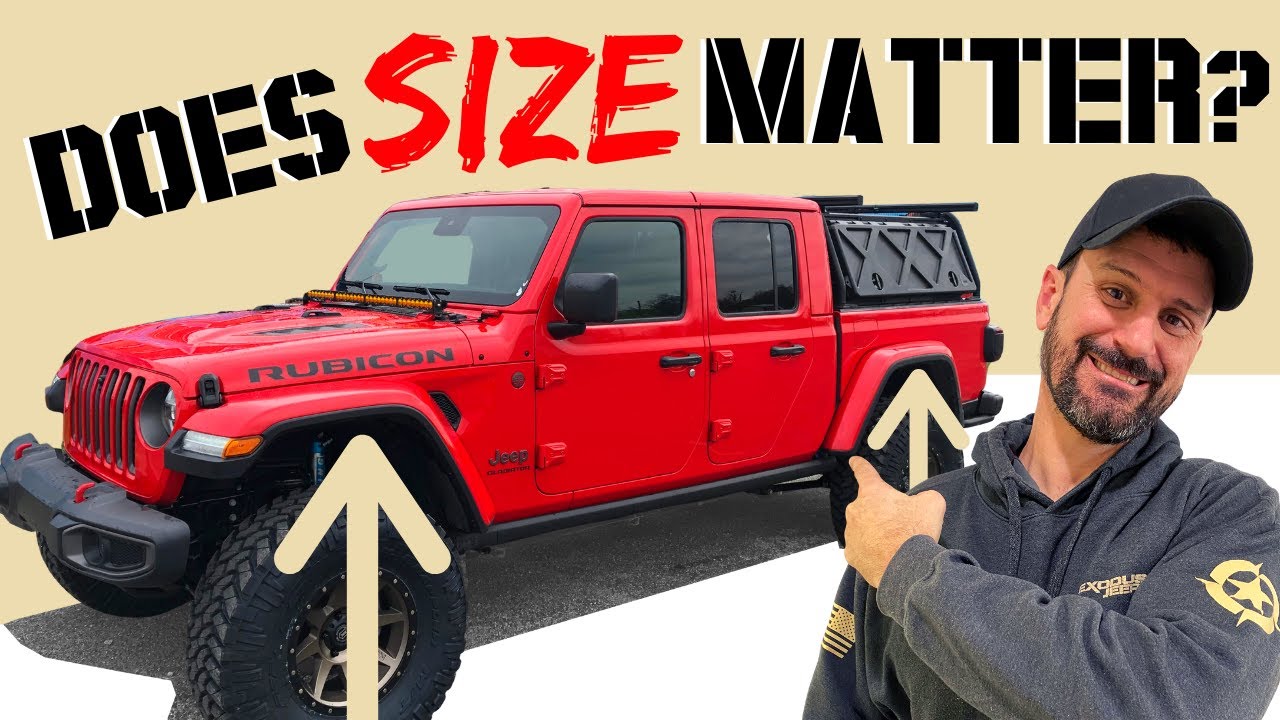 Подъем подвески Jeep Gladiator на 2 дюйма. Хорошо ли это смотрится?