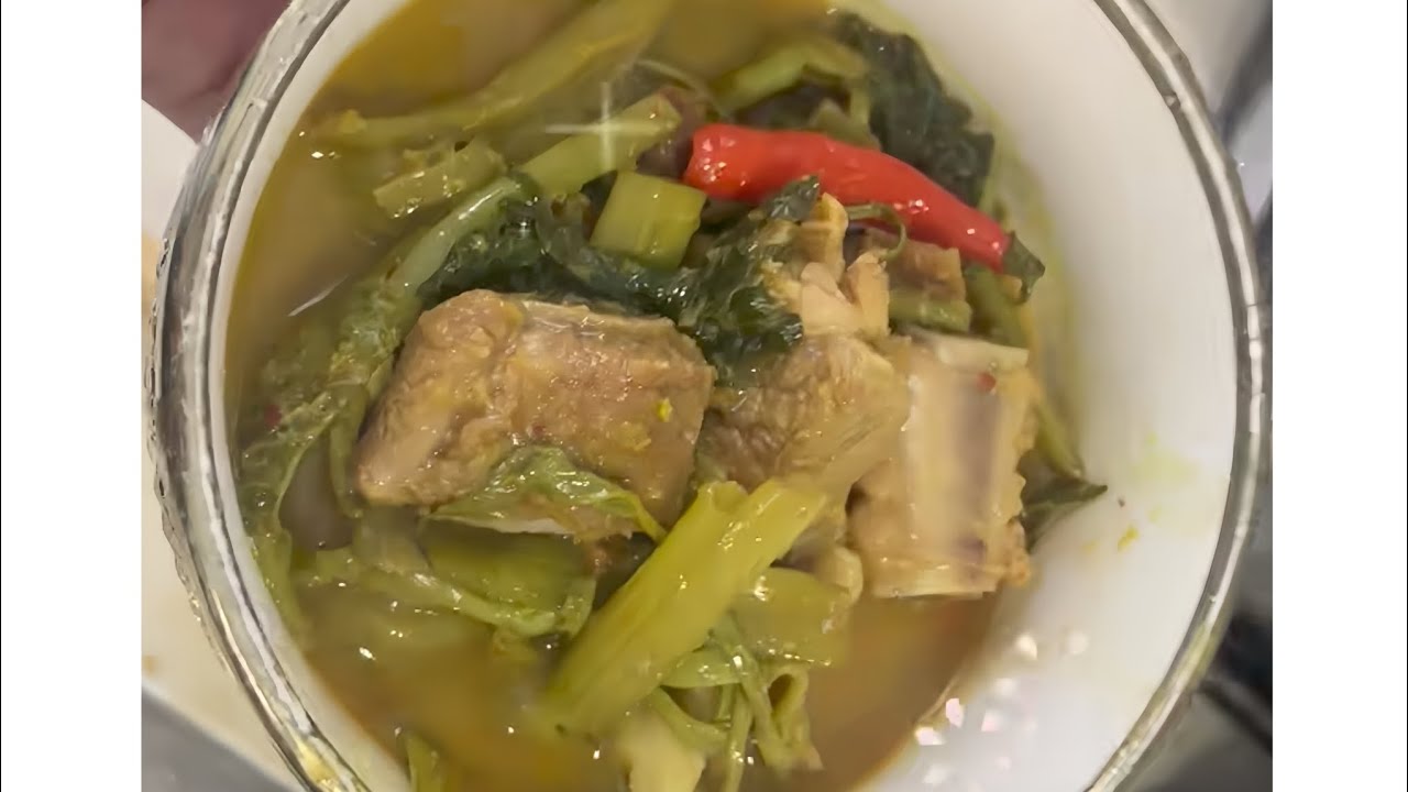 |សម្លម្ជូរគ្រឿងឆ្អឹងជំនីរជ្រូក|Pork Ribs Sour Soup|