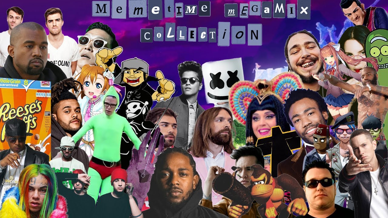Maniac Pop's COMPLETE MEMETIME MEGAMIX MUSIC VIDEO COLLECTION