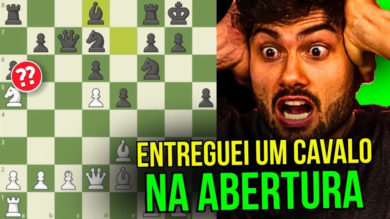 ENTREGUEI um CAVALO na ABERTURA e FIQUEI PERDIDO!!!! Na busca do  Top5 do mundo!