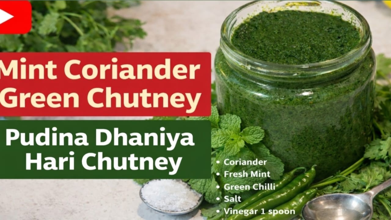 Secret Restaurant Style Coriander Chutney | Perfect Green Chutney Every Time Fresh | Dhaniya Chutney