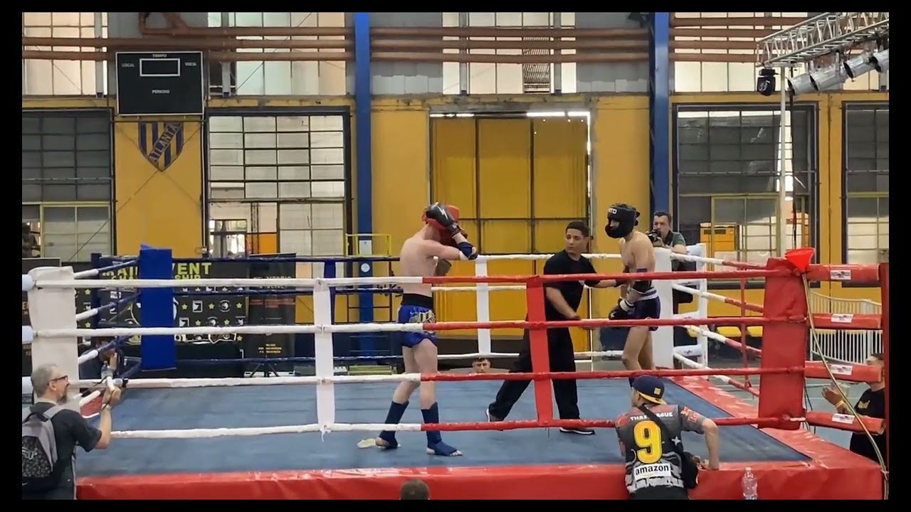 Juan Cruz Leoni. pelea amateur Muaythai 63.5 kg.  Main event.