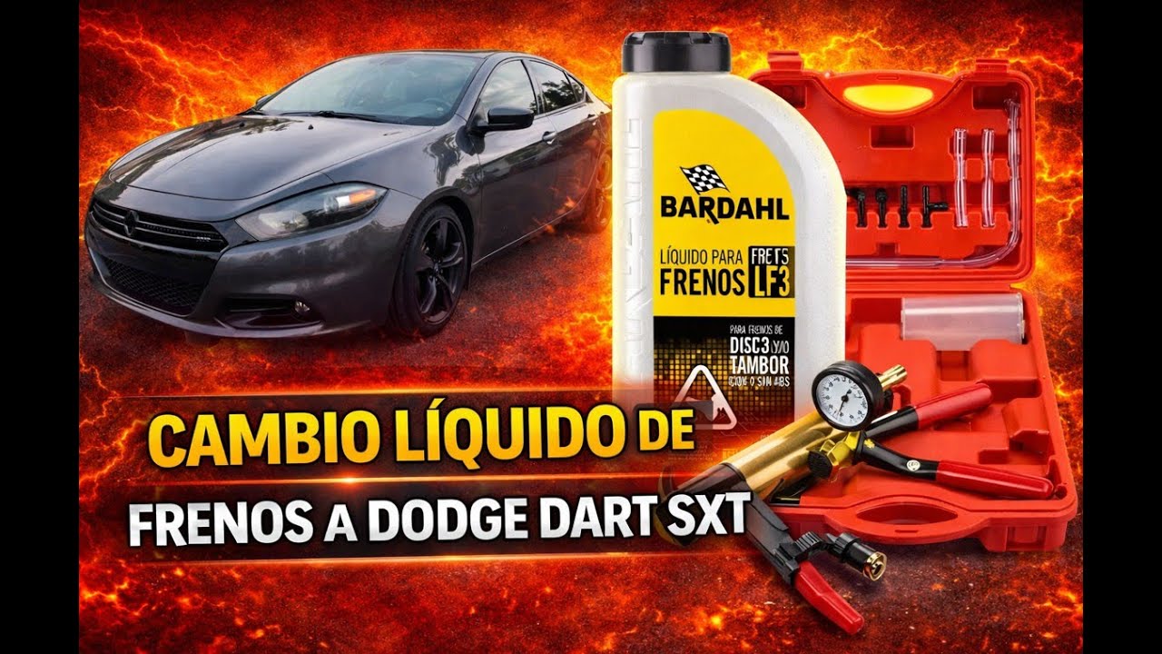 Cambio liquido de frenos a Dodge Dart SXT