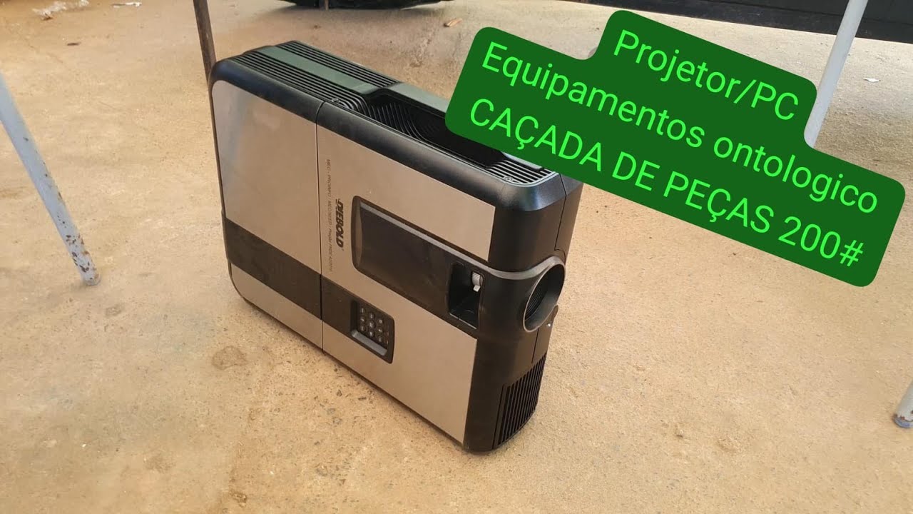 PROJETOR COM PC E VARIOS EQUIPAMENTOS ODONTOLOGICO (CAÇADA DE PEÇAS 200#)