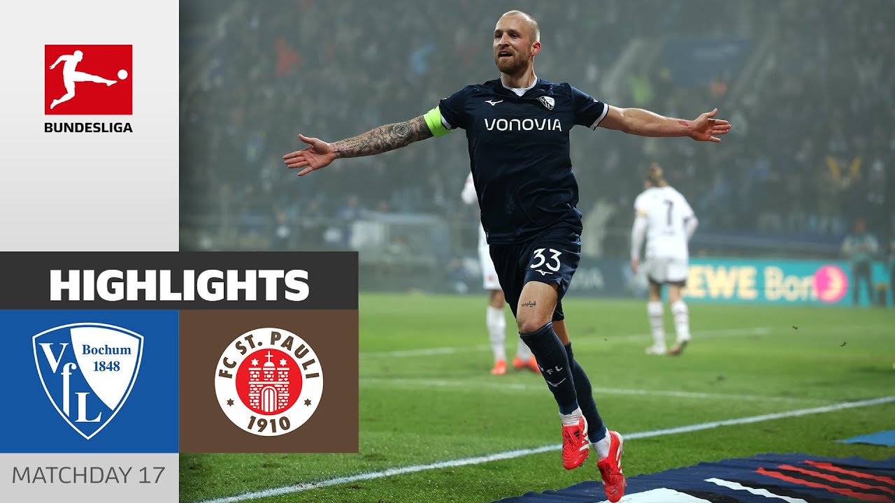 Hofmann Beauty! | VfL Bochum 1848 - FC St. Pauli 1-0 | Highlights | Matchday 17 &ndash; Bundesliga 2024/25