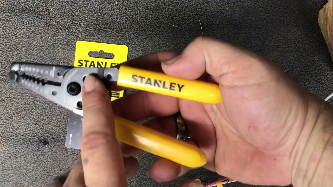 Инструмент для зачистки/резки проводов Stanley #74938 #ToolReview #StanleyTools #WireCutter #Electric #DIY #Repairs