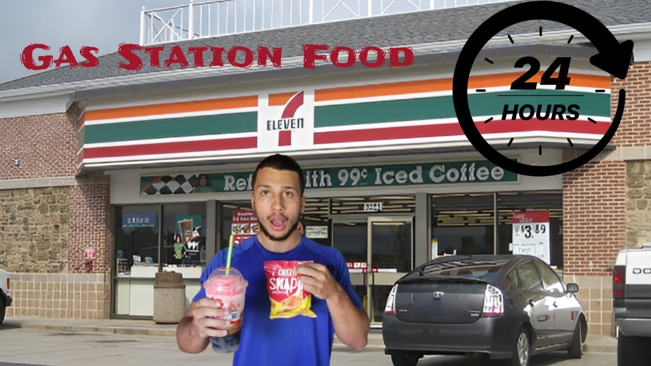 I ONLY Ate GAS STATION Food For 24 HOURS