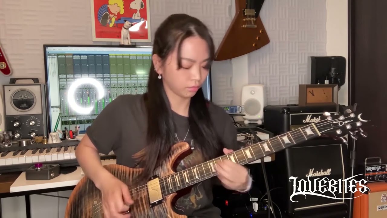 Miyako LOVEBITES - Today Is The Day Guitar Solo