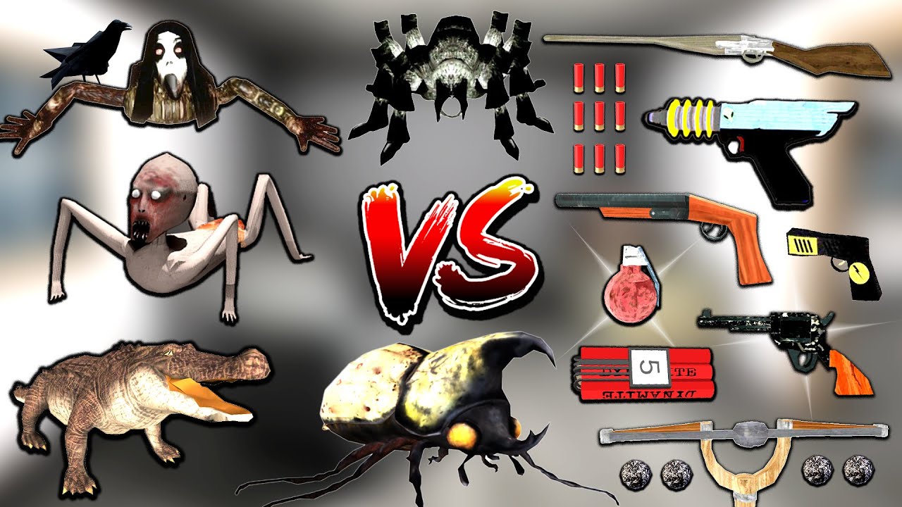 Granny All New Pets Vs All New Weapons - Granny All Chapters