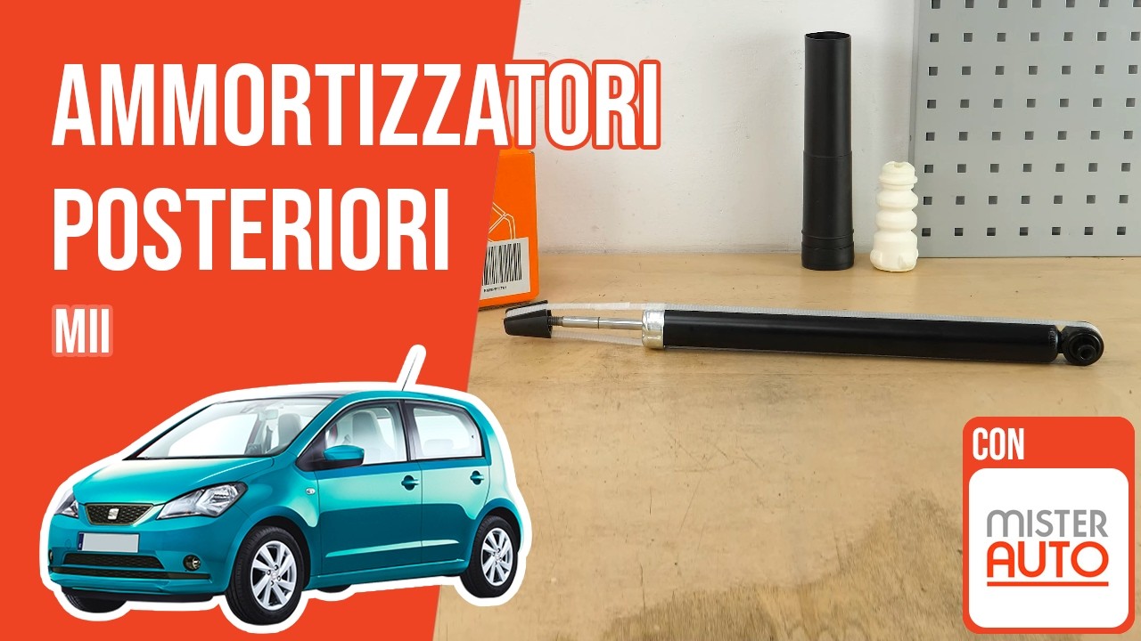Sostituzione ammortizzatori posteriori Seat Mii ➿