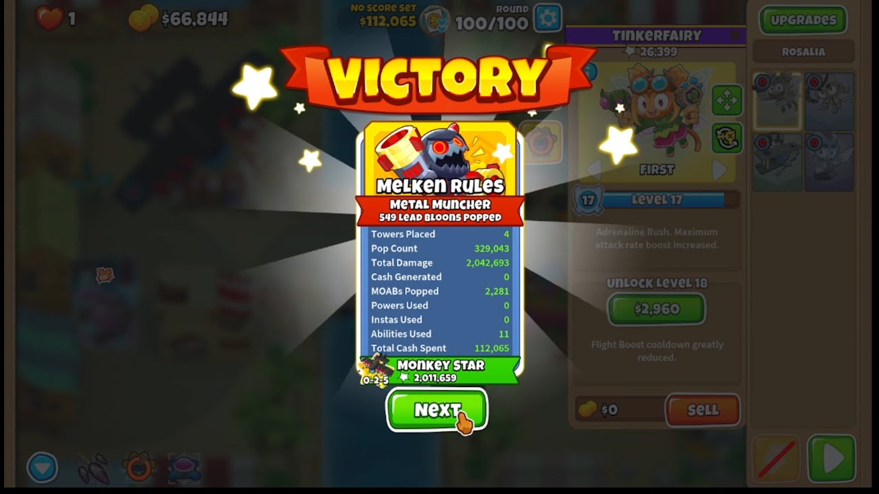 Bloons TD6 Bazaar Chimps 2MP LCC Flying Fortress