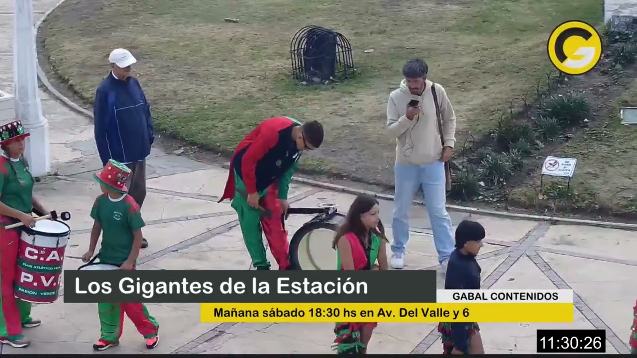 Entrevista y Baile - Los Gigantes de la Estación