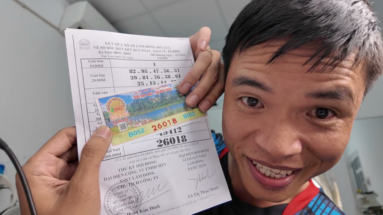 P2 Vé số bóc Đà Lạt - Lâm Đồng 21/01/2026