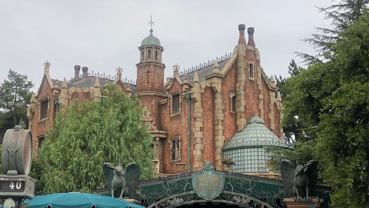Haunted Mansion Full Experience 1080p POV with Excellent Low Light Tokyo Disneyland 2024