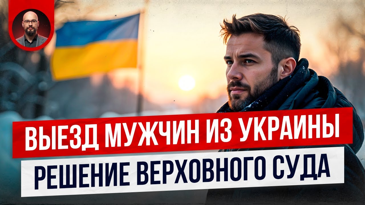 Запрет выезда мужчин из Украины. Верховный Суд поможет?
