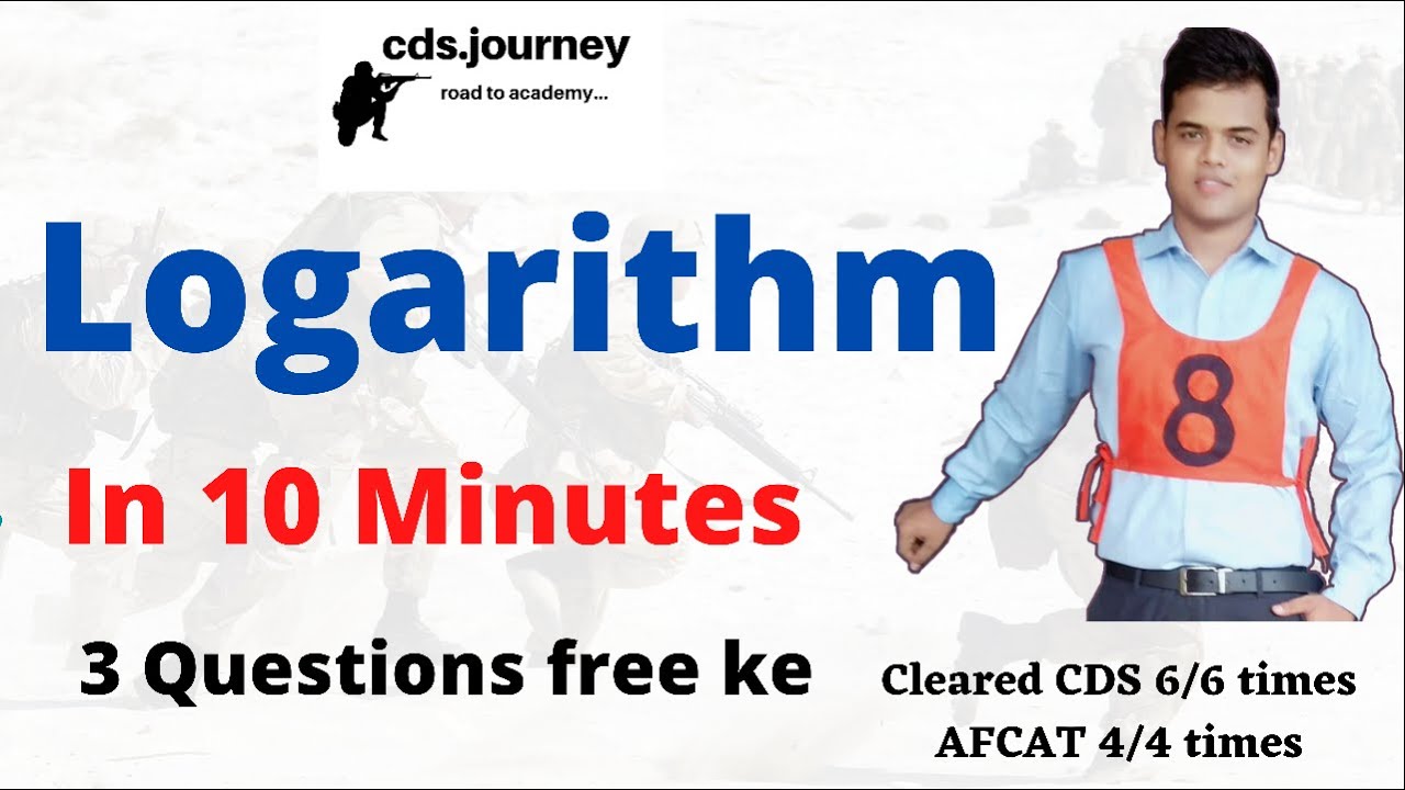 Logarithm Based Questions in 10 Minutes.