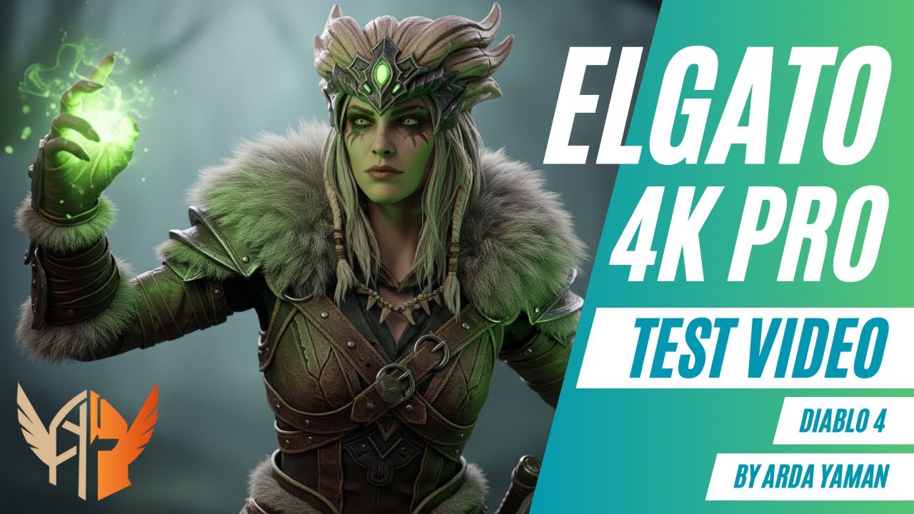 Elgato 4K Pro - 4K 60fps Quality/Tearing Test Record 04 Diablo 4 Open World