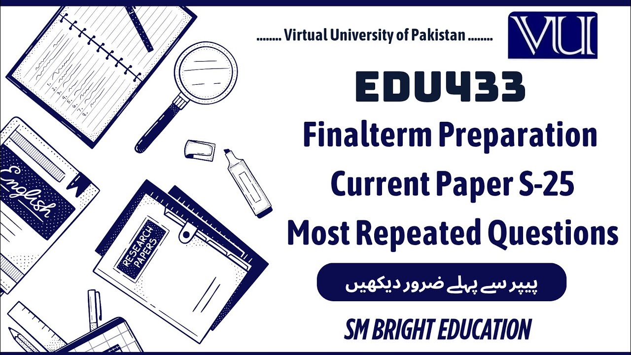 𝐄𝐝𝐮𝟒𝟑𝟑 𝐂𝐮𝐫𝐫𝐞𝐧𝐭 𝐏𝐚𝐩𝐞𝐫𝐬 𝟐𝟎𝟐𝟓 || 𝐅𝐢𝐧𝐚𝐥𝐭𝐞𝐫𝐦 𝐏𝐫𝐞𝐩𝐚𝐫𝐚𝐭𝐢𝐨𝐧 𝐒𝐩𝐫𝐢𝐧𝐠 𝟐𝟎𝟐𝟓 || 𝐌𝐨𝐬𝐭 𝐑𝐞𝐩𝐞𝐚𝐭𝐞𝐝 𝐐𝐮𝐞𝐬𝐭𝐢𝐨𝐧𝐬 📚🗞