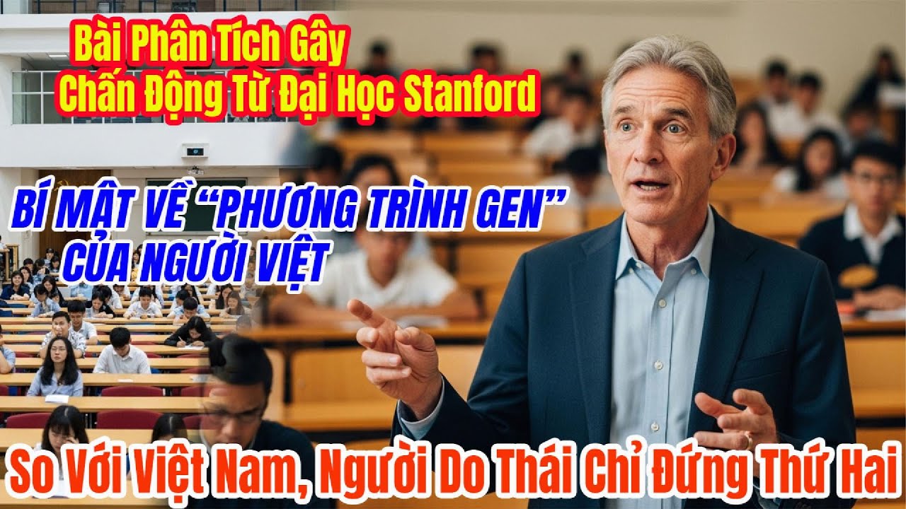Đây Là Dân Tộc Thông Minh Hơn Người Do Thái, Tuyên Bố Gây Chấn Động Về Người Việt Của Giáo Sư Mỹ.