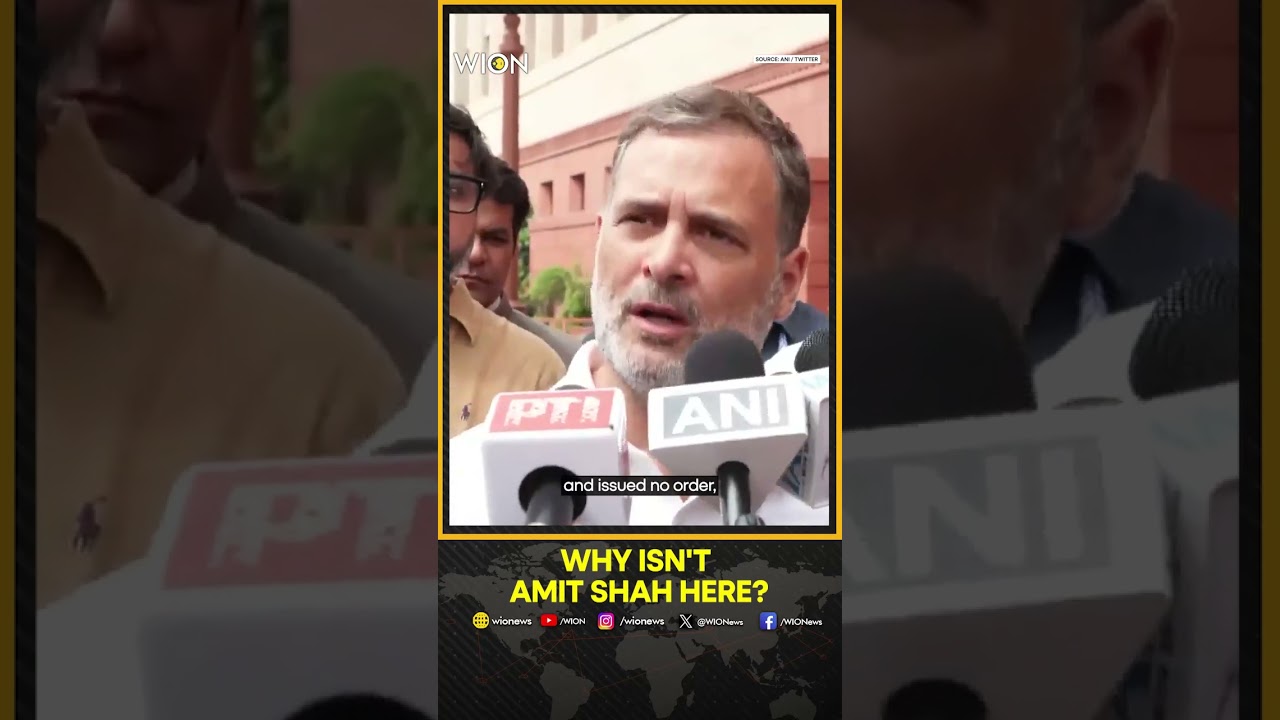 Rahul Gandhi Challenges Amit Shah in Parliament, Demands Explanation Over Student Firing Claims