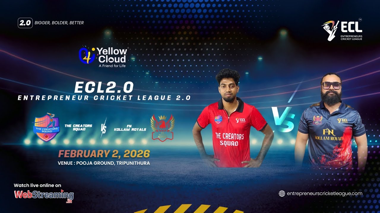 FN KOLLAM ROYALS  VS THE CREATORS SQUAD II ECL 2.0 || MATCH 8