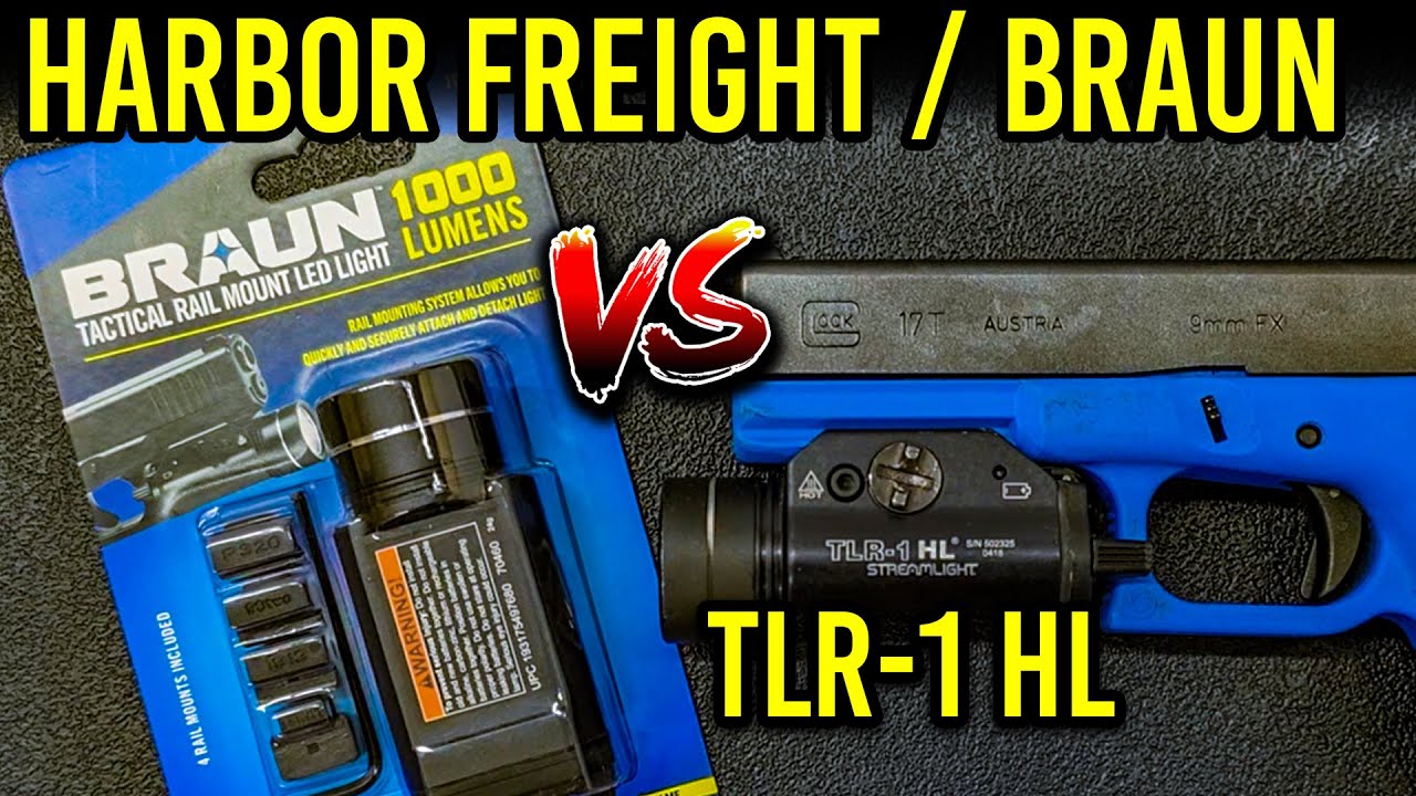 У нас дома есть TLR-1 HL — Braun / Harbor Freight Weapon Light
