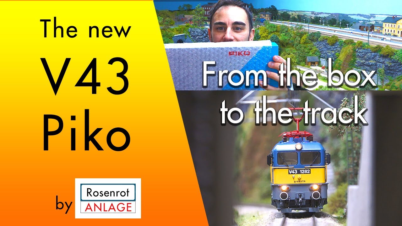 Rosenrot Anlage H0 - The new V43 PIKO // Episode 2