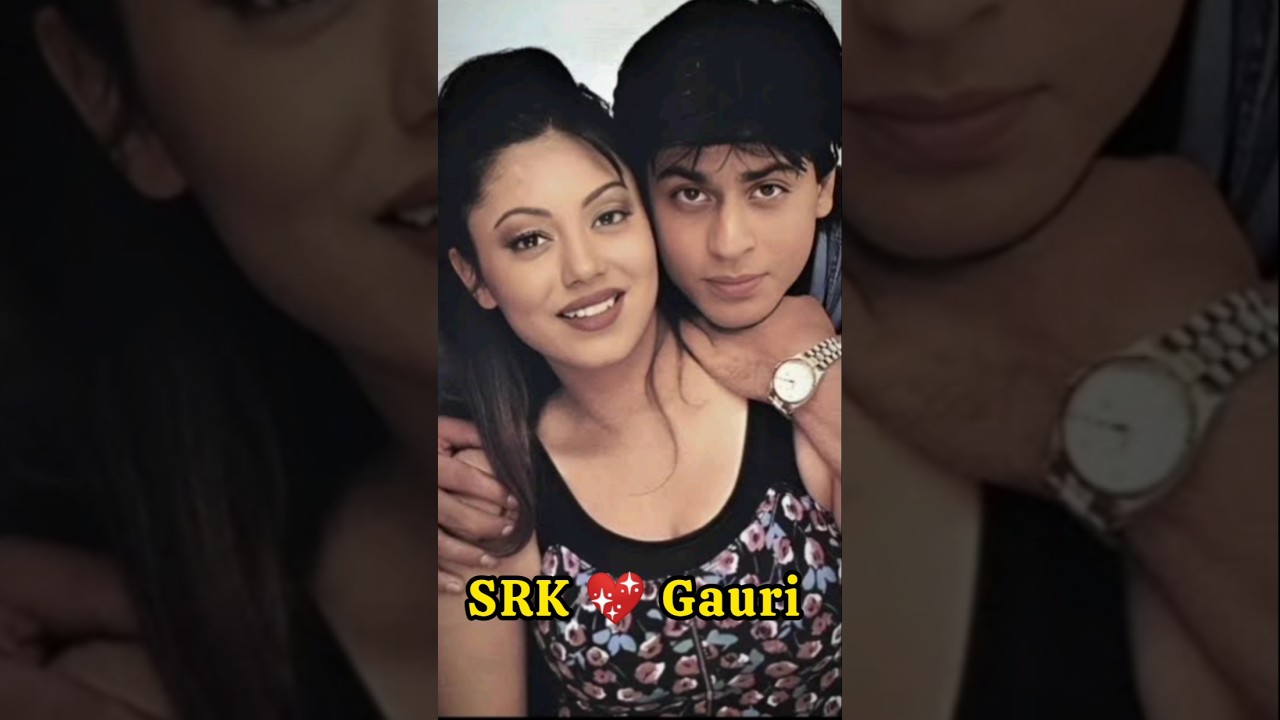 S.R.K 💖 Gauri | Then & Now in 2025#shahrukh_khan #srk #shahrukh