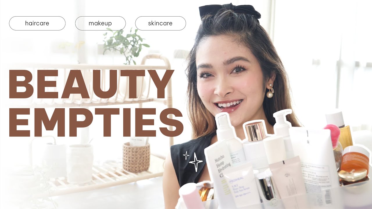BEAUTY EMPTIES ♥! Mình đã xài hết và sẽ mua lại những món nào? | Cincity