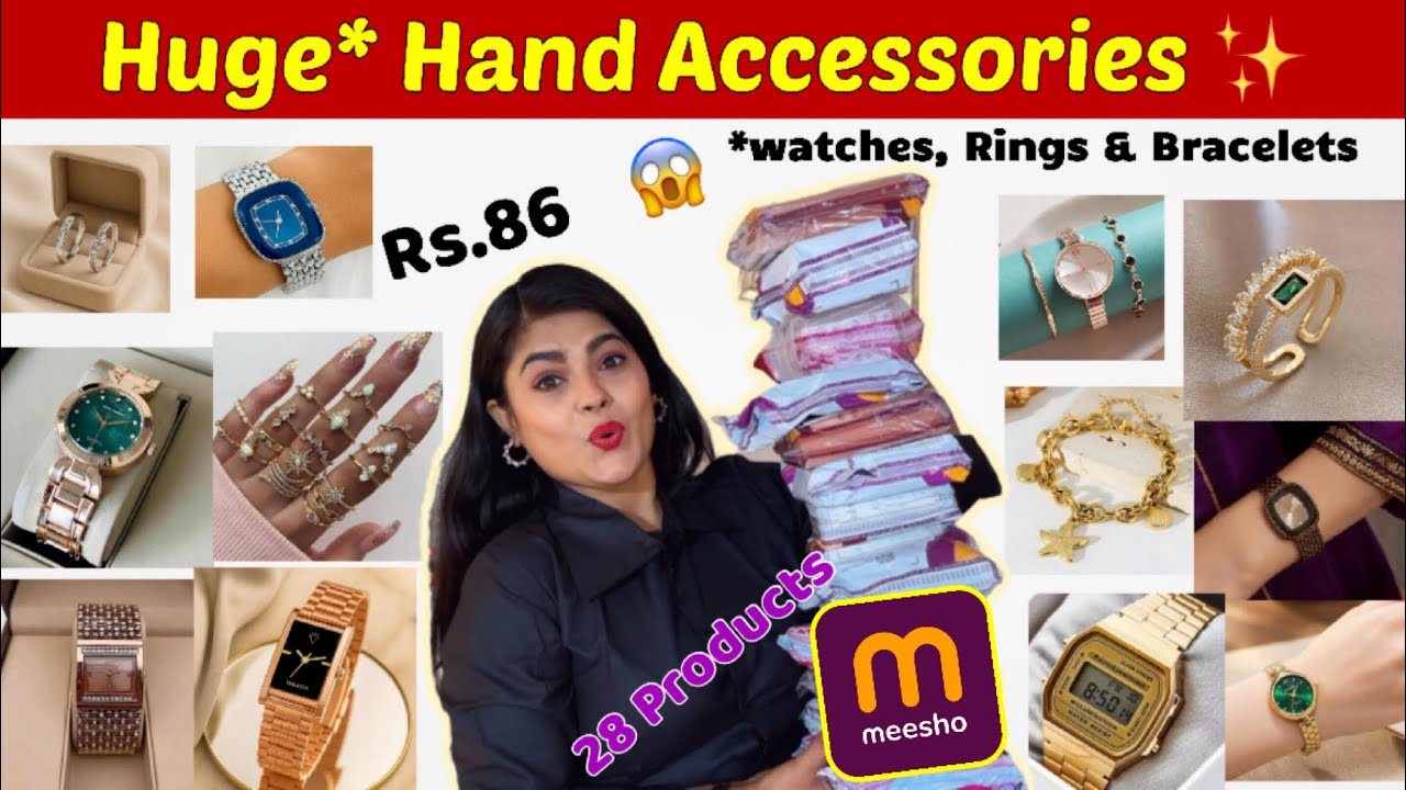 Meesho Finds  🛍️💕Huge* Hand Accessories From Meesho 💕✨