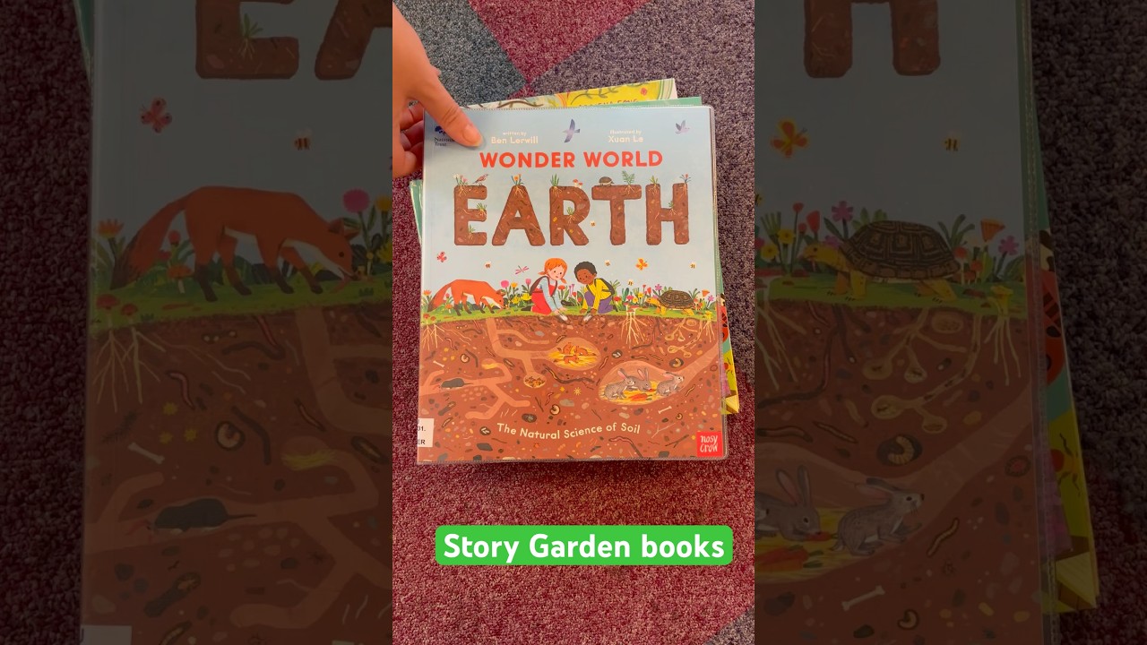 Story Garden books for kids 🌸  #summerreadingchallenge #storygarden #libraries #kidsreading