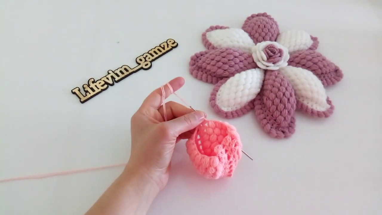Lifevim gamze çiçek lif yapımı ( part 1)
