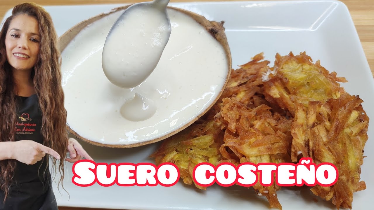 Cómo hacer SUERO COSTEÑO fácil y DELICIOSO 😋