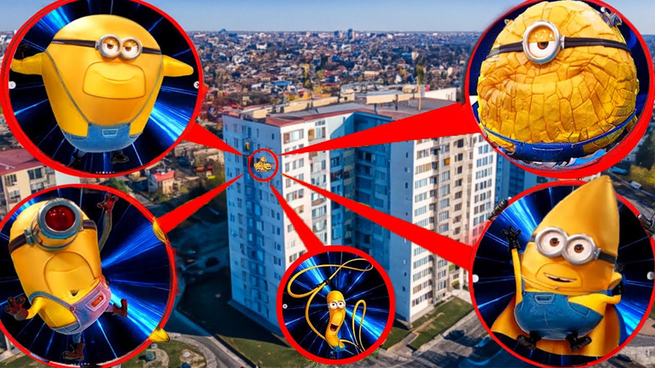 Angelina i Tata złapani w Wielką Pułapkę MINIONKÓW! Nikczemny Gru poluje na Agnes (Minionki 4)