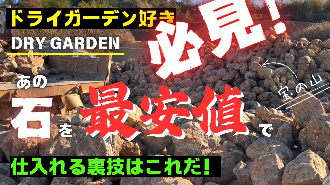 【ドライガーデン】で使う”あの石”を最安値で買う裏技教えます！〜もう買っちゃった人は見たら後悔待ったなし⁉︎〜