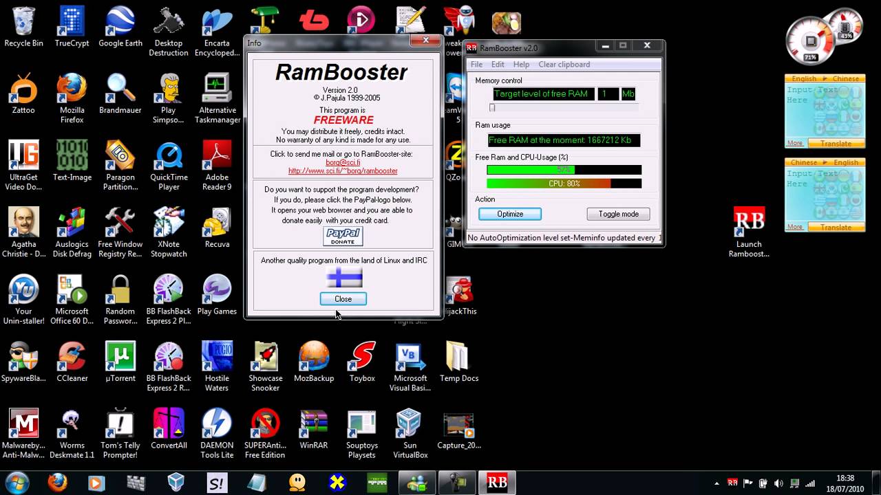 Rambooster - Make your PC run faster