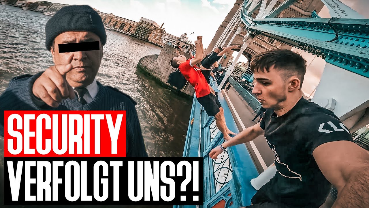 JUMPING OFF TOWER BRIDGE! | Schlappen x Team Phat