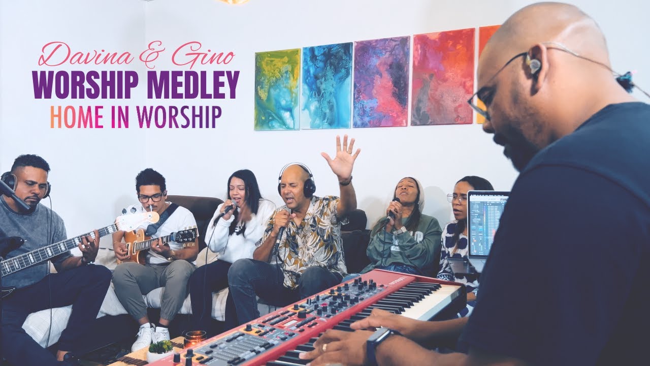 34 minutes non-stop worship with Davina & Gino | Home in Worship
