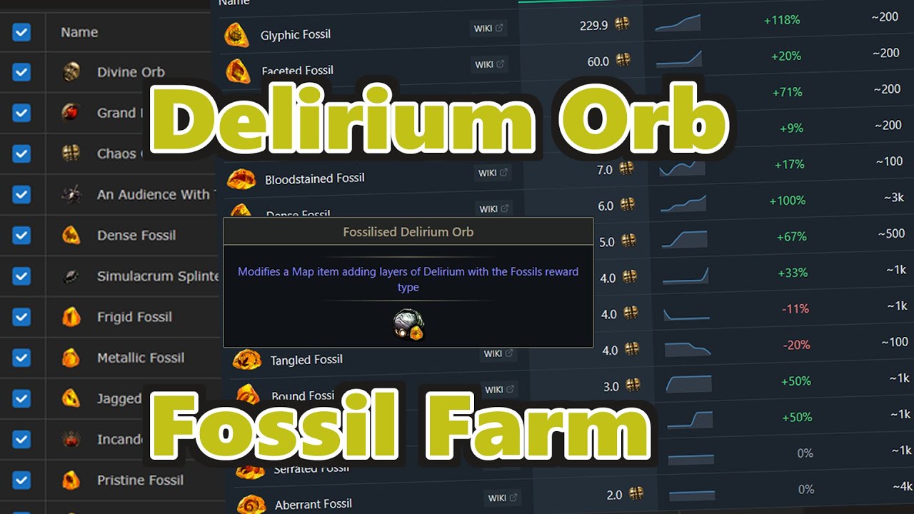 [POE][3.26]何かFossil高いじゃんね。Farmするじゃんね。[Mercenaries]