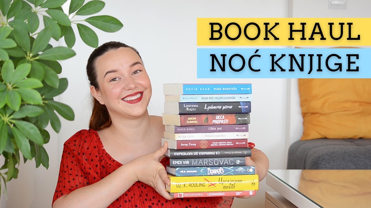 BOOK HAUL i NOĆ KNJIGE 📚📚📚 ||| BEAUTY BANG BOOKS
