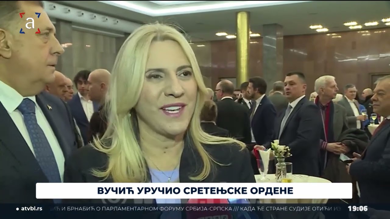 Vučić uručio Sretenjske ordene