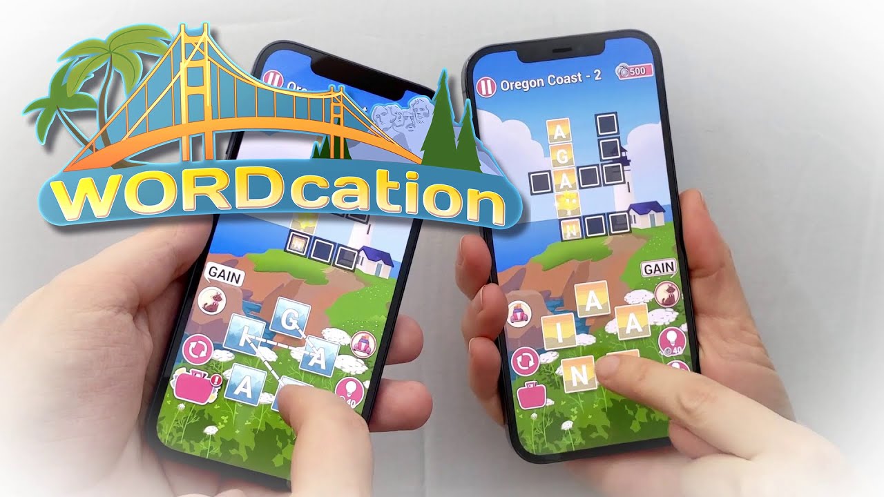 Wordcation - Absorbent - Play crosswords with a friend at the same time!