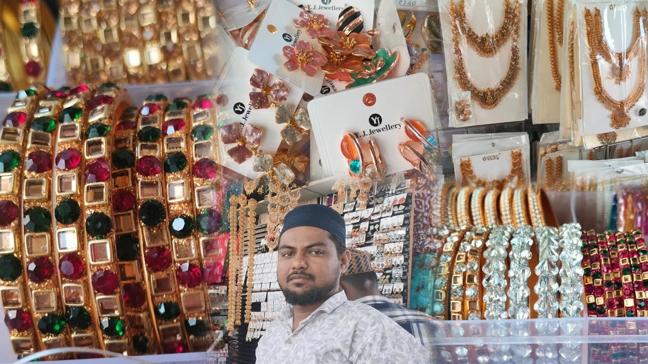 அனைத்து wedding set collection, நெக் செட், ஆரம், Bangles, Earrings street shopping T.nagar chennai
