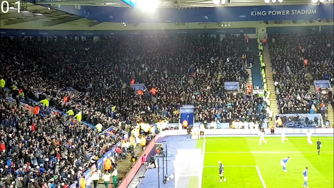 MAN CITY FANS AT LEICESTER | LEICESTER 0-1 MAN CITY | JESUS GOAL | 22/02/20