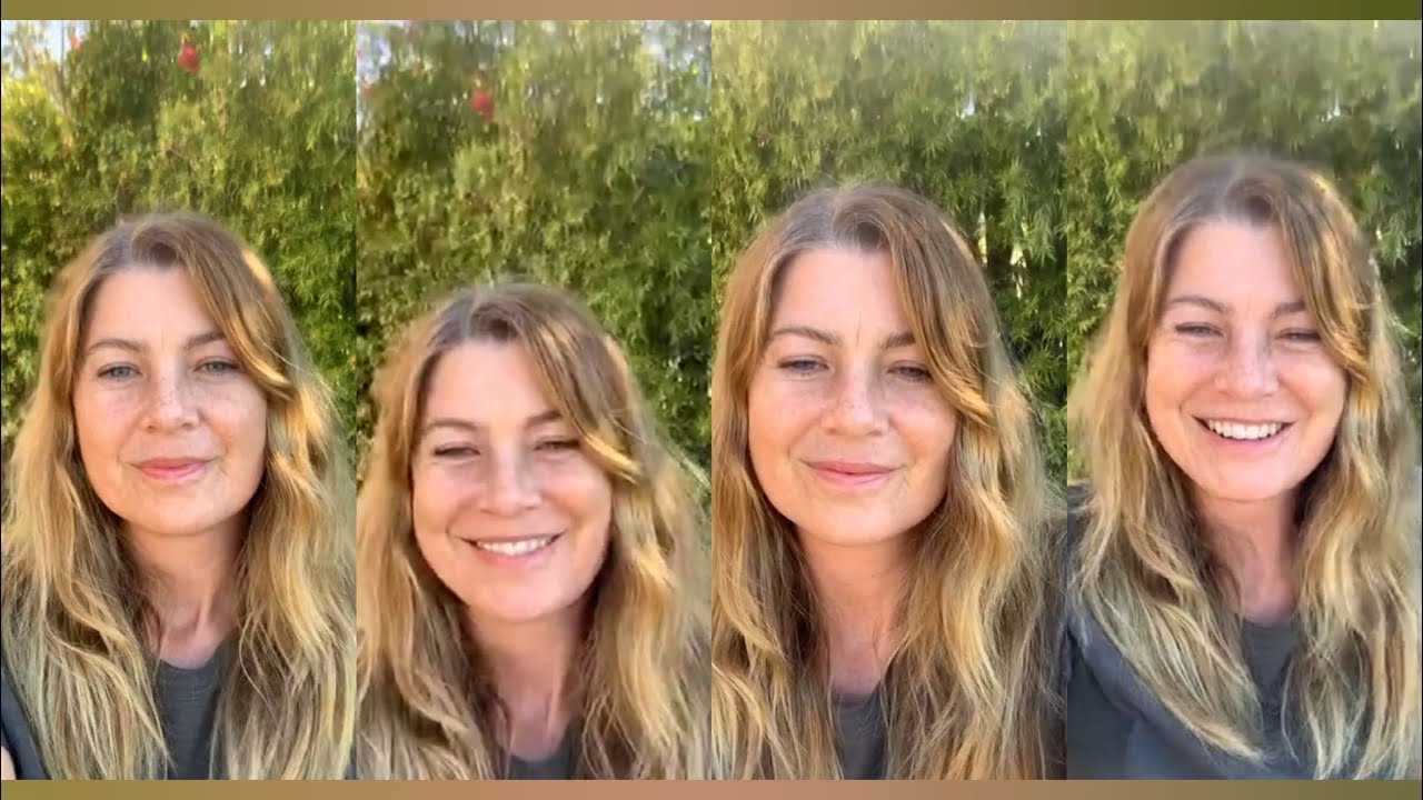 Ellen Pompeo live on Instagram {05.05.20} 🌻