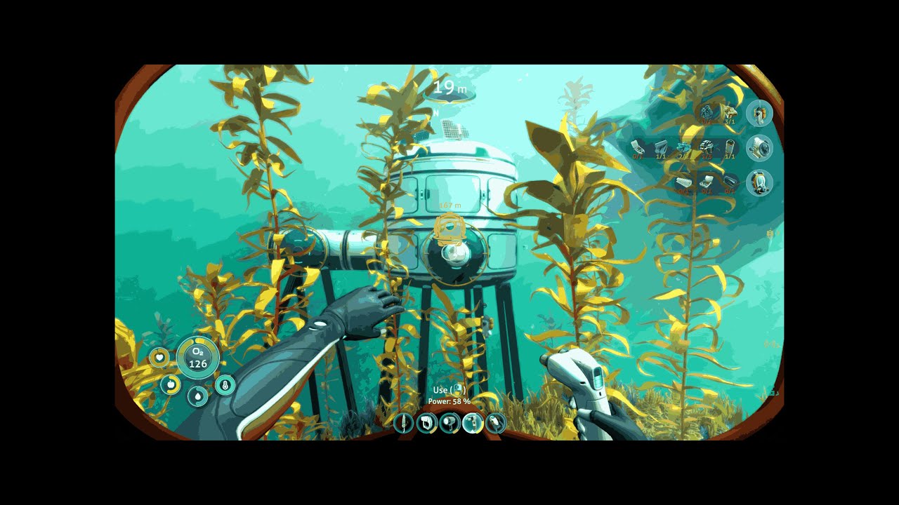 Working on my base! - Subnautica Below Zero
